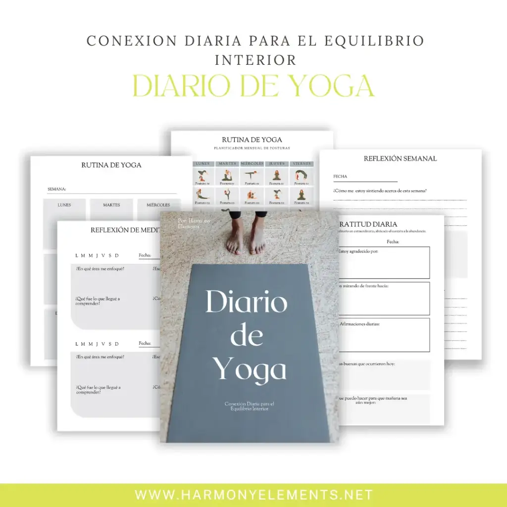 Diario de Yoga: Conexión Diaria para el Equilibrio Interno