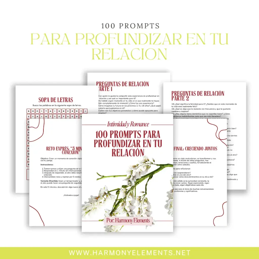 100 Prompts para Profundizar en tu relación