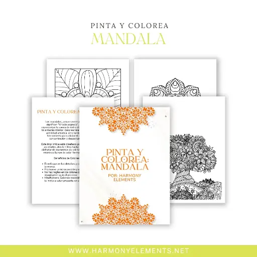[PDF002] Libro de Colorear Mandalas: Un Viaje de Relajación y Creatividad