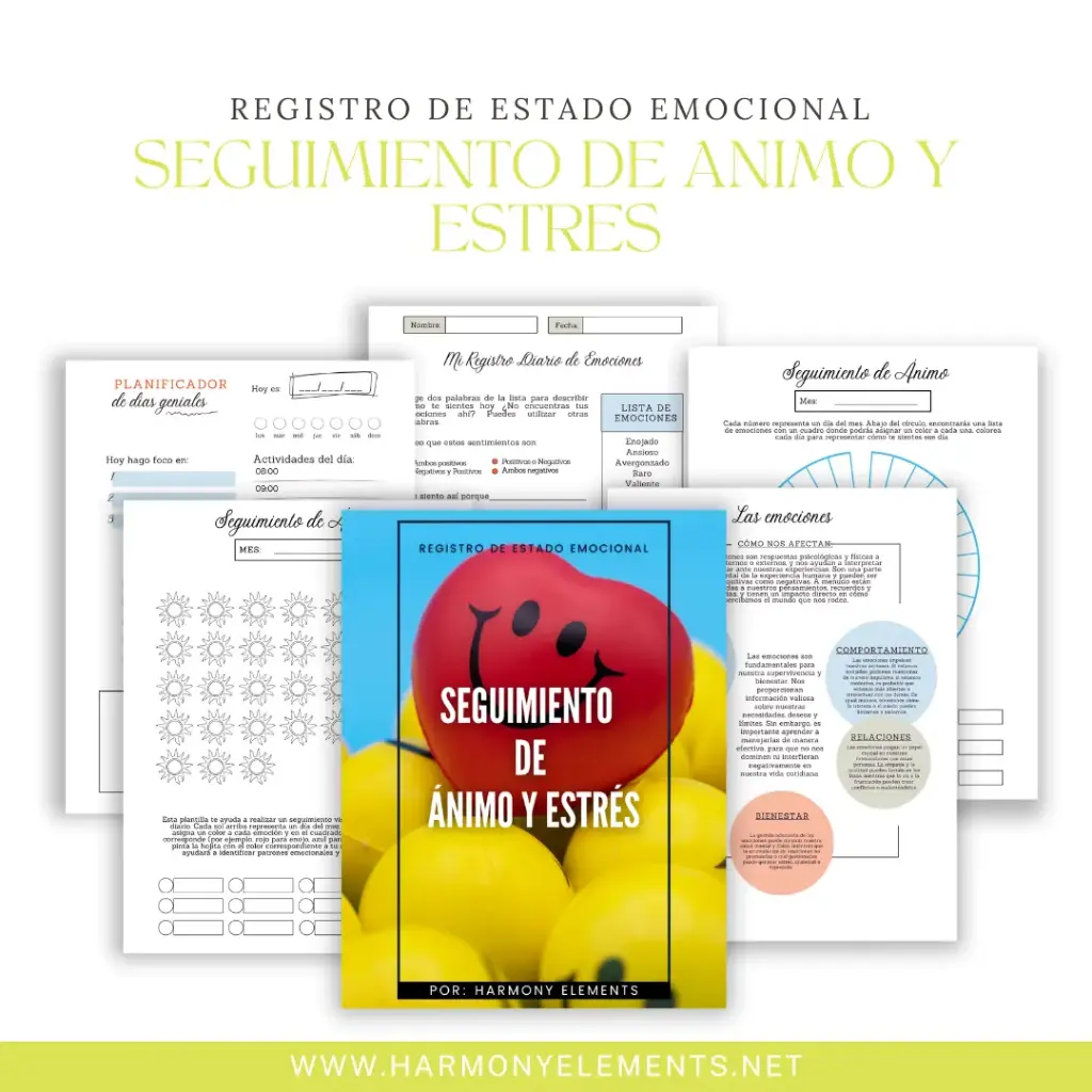 Registro de Estado Emocional – Seguimiento de Ánimo, Estrés y Ansiedad