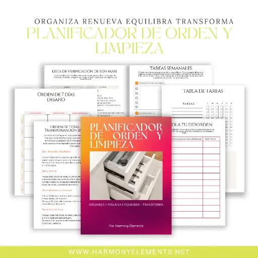 [PDF010] Home Organization & Cleaning Planner