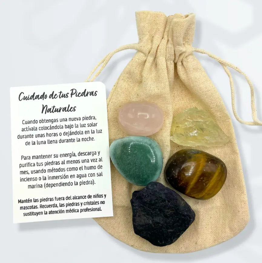 Kit de Inicio: Cristales para Energía y Bienestar